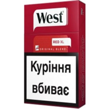 Блок сигарет West 25 Red XL 25 x 8 пачок mini slide 1