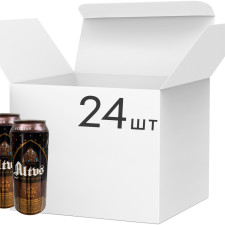 Упаковка пива Brouwerij Martens NV Altus Dark темне фільтроване 6.5% 0.5 л х 24 шт mini slide 1