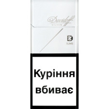 Блок цигарок Davidoff Silver Slims х 10 пачок mini slide 1