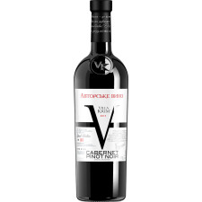 Вино Villa Krim Каберне-Пино Нуар красное полусладкое 0.75 л 9-13% mini slide 1