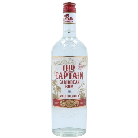 Ром Old Captain Rum white 0.7 л 37.5%