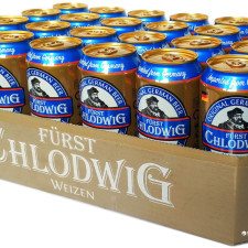 Упаковка пива Furst Chlodwig Weizen світле нефільтроване 4.9% 0.5 л x 24 шт. mini slide 1