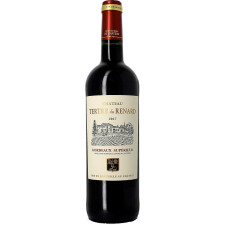 Вино Château Tertre Du Renard 2019 (AOP Bordeaux Superieur) червоне сухе DOCG 0.75 л 14% mini slide 1