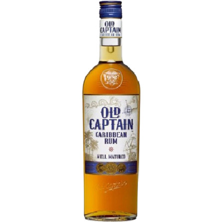 Ром Old Captain Rum Gold Rum 1 л 37.5%