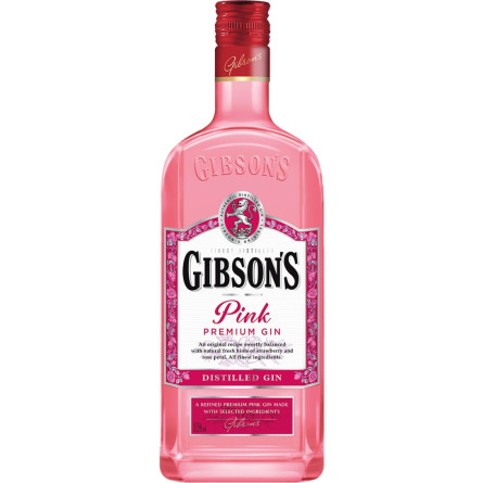 Джин Gibson's Pink 1 л 37.5%