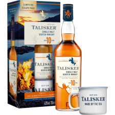 Віскі односолодове Talisker 10 років витримки з кухлем 0.7 л 45.8% (4003922025430_5000281068855) mini slide 1