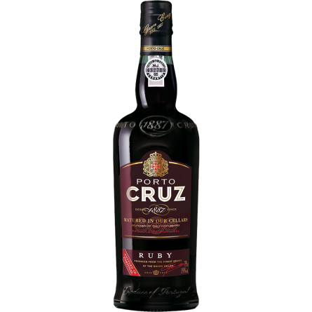 Портвейн Porto Cruz Ruby красный крепленый 0.75 л 19%