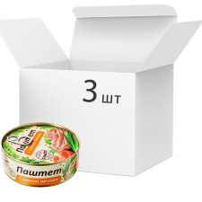 Упаковка паштета L'appetit из куриной печени 240 г х 3 шт mini slide 1