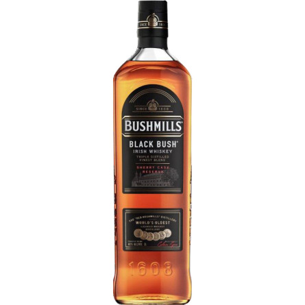 Виски Bushmills Black 8 лет выдержки 1 л 40%