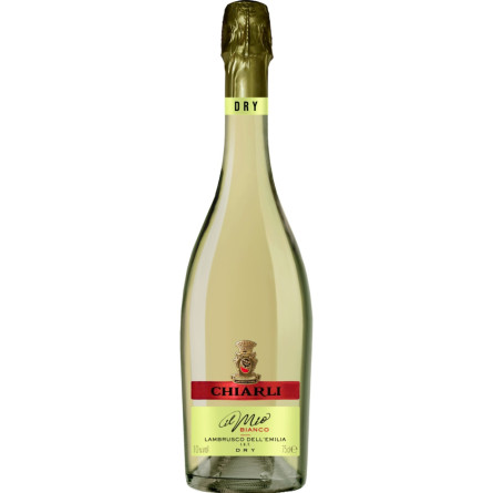 Вино игристое Chiarli Lambrusco белое сухое 0.75 л 10%