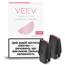 Картридж для POD систем VEEV Sunglow Mix 39 мг 1.5 мл 2 шт mini slide 1