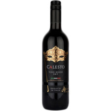 Вино Calesto Rosso Secco червоне сухе 0.75 л 13% mini slide 1