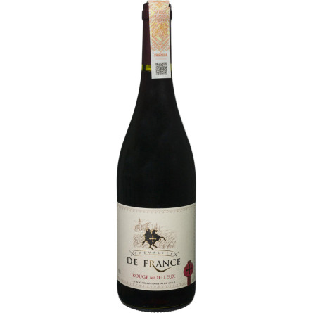 Вино Chevalier de France Rouge Moelleux червоне напівсолодке 0.75 л 11%