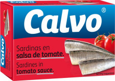 Сардини Calvo у томатному соусі 120 г mini slide 1