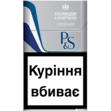 Блок цигарок Parker & Simpson P & S Compact Silver x 10 пачок mini slide 1