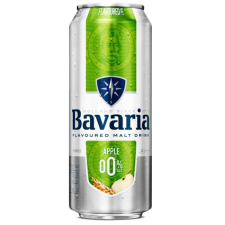 Bavaria Malt Apple безалкогольне світле фільтроване 0% 0.5 л mini slide 1