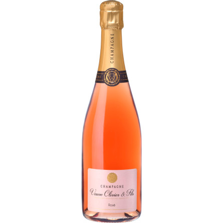Шампанское Champagne Veuve Olivier & Fils - Rose- Brut розовое брют 0.75 л 12% slide 1
