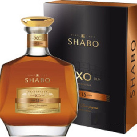 Бренди выдержанный Shabo X.O 15 лет выдержки 0.5 л 40% в подарочной упаковке