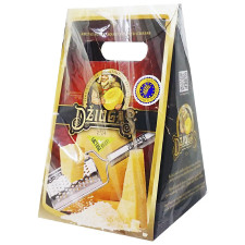 Сир Dziugas твердий 40% 350г + тертушка mini slide 1