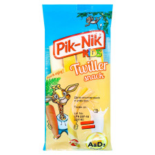 Сирні палички Pik-Nik Twiller 40% 80г mini slide 1