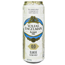 Пиво Volfas Engelman Blanche Isotonic Wheat безалкогольне 0,568л mini slide 1