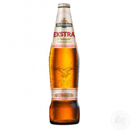 Пиво Svyturus Ekstra Draught Dortmunder світле 5,2% 0,5л
