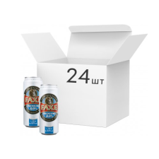 Упаковка пива Faxe Premium світле фільтроване 0% 0.5 л х 24 шт. mini slide 1