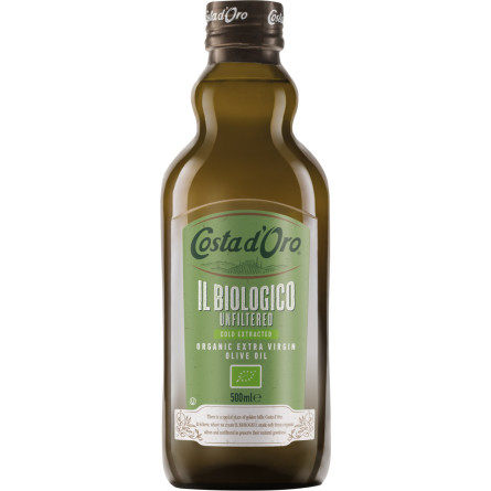 Оливкова олія Costa d'Oro Organic Extra Virgin 500 мл