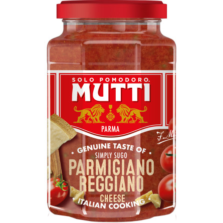 Томатний соус Mutti із сиром Parmigiano Reggiano 400 г