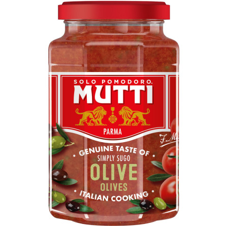 Томатный соус Mutti с оливками 400 г slide 1