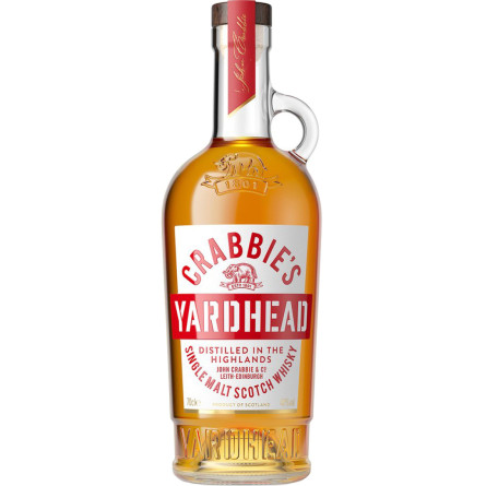 Виски Crabbie's Halewood Yardhead односолодовое 0.7 л 40% slide 1
