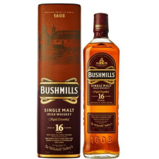 Виски Bushmills Single Malt 16 лет выдержки 0.7 л 40% mini slide 1