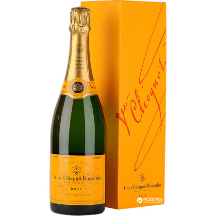 Шампанское Veuve Clicquot Ponsandin Brut белое брют 0.75 л 12% в подарочной упаковке