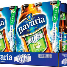 Упаковка пива Bavaria Apple безалкогольне світле фільтроване 0.0% 0.33 л x 24 шт. mini slide 1