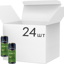 Упаковка пива Gubernija Pilsner Bohemian світле фільтроване 4.6% 0.568 л x 24 шт mini slide 1