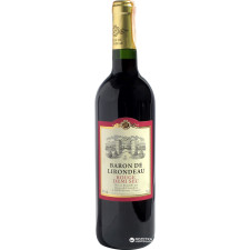 Вино Baron de Lirondeau красное полусухое 0.75 л 11% mini slide 1