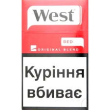 Блок сигарет West Red х 10 пачек mini slide 1