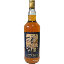Виски Scottish Piper Finest выдержка 3 года 1 л 40% mini slide 1