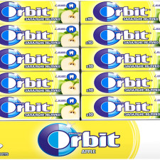 Упаковка жевательной резинки Orbit Яблоко 14 г x 30 шт mini slide 1