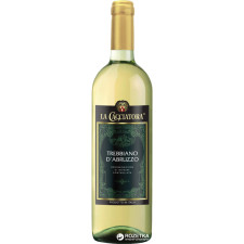 Вино La Cacciatora Trebbiano Dabruzzo D.O.C. белое сухое 0.75 л 11.5% mini slide 1