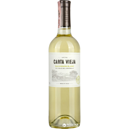 Вино Carta Vieja Sauvignon Blanc белое сухое 0.75 л 12%