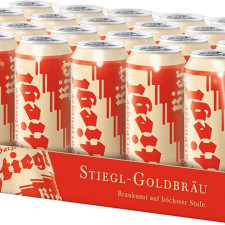 Упаковка пива Stiegl світле фільтроване 5% 0.5 л х 24 шт. mini slide 1