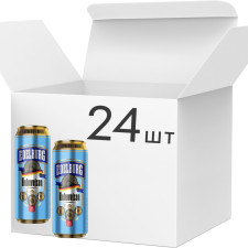 Упаковка пива Edelburg Hefeweizen світле нефільтроване 5.1% 0.5 л х 24 шт. mini slide 1