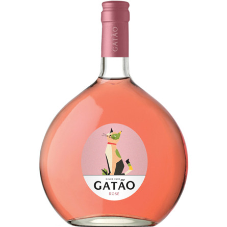 Вино Gatao Vinho Verde DOC рожеве напівсухе 0.75 л 10.5% slide 1