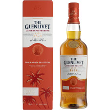 Виски Glenlivet Caribbean Reserve 0.7 л 40% в подарочной деревянной упаковке mini slide 1