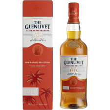 Віскі Glenlivet Caribbean Reserve 0.7 л 40% у подарунковій дерев'яній упаковці mini slide 1