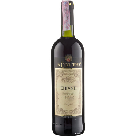 Вино La Cacciatora Chianti D.O.C.G. червоне сухе 0.75 л 12%