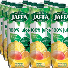 Упаковка сока Jaffa Тропические фрукты 0.95 л х 12 шт (4820003684917_4820192260497) mini slide 1