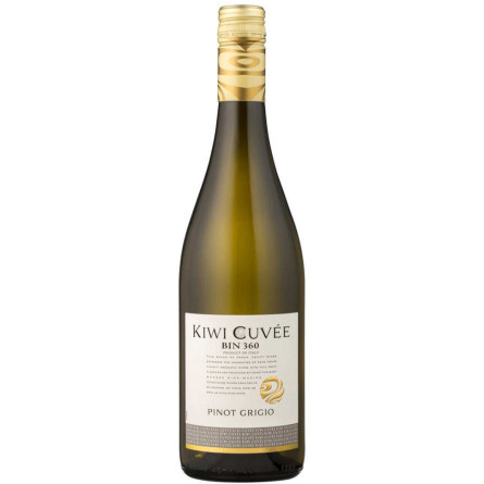 Вино Les Grands Chais de France Kiwi Cuvee Піно Гріджіо біле сухе 0.75 л 12.5% slide 1
