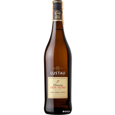 Вино Emilio Lustau Oloroso Don Nuno Sherry белое сухое 0.75 л 20%